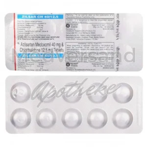 azilsartan-medoxomil + chlorthalidon ohne Rezept
